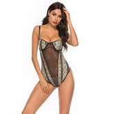 Red Leather Bodysuits Naughty Lingerie HubLai Intimate Teddy Fetish