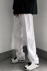 Loose Hip Hop Striped Men Jeans Pants
