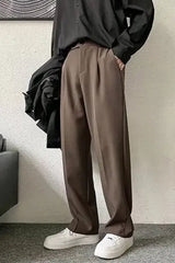 Loose Office Men Formal Pants