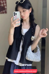 Sleeveless Two Style Summer Shirts