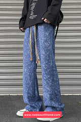 High Waist Full Creative Tie Dye Pattern Pants