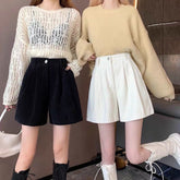 Pure Corduroy Basic Shorts Pants