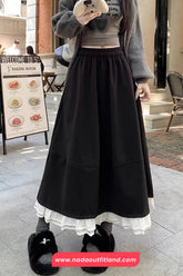 High Waist Loose Elegant A-Line Skirts