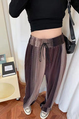Loose Vintage Tie Dye Summer Pants