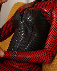 Red Bodysuit Vinyl