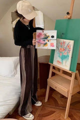 Loose Vintage Tie Dye Summer Pants