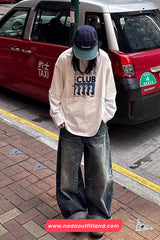 Loose Wide Leg 90s Women Jeans Pants