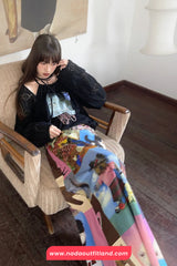 High Waist Cute Retro Animal Pattern A-Line Skirts