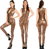 Vinyl Cougar Bodysuit