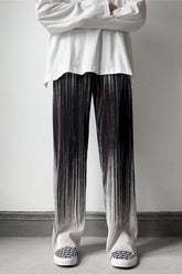 Loose Tie Dye Pleated Men Pants