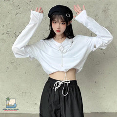 Sexy Removable Sleeve Casual Slim Shirts