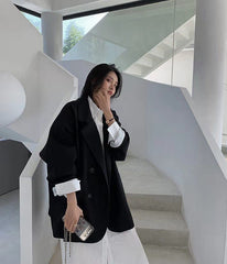 Loose Elegant Retro Blazers