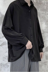 Long Sleeve Loose Casual Men Shirt