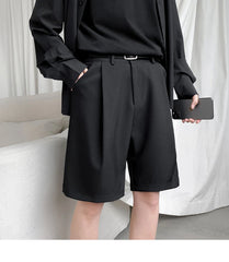 Loose Thin Knee Length Casual Men Shorts Pants