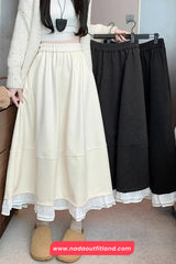 High Waist Loose Elegant A-Line Skirts