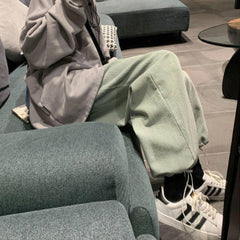 Loose Wide Leg Corduroy Sweatpants