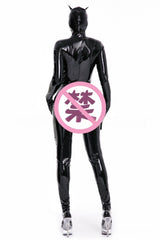 Vinyl Peek-A-Boo Bodysuit
