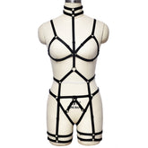Latina Red Bodysuit Women HubLai Lingerie Harness Intimate Teddy