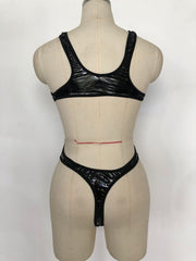 Intimate White Leather Bodysuit Nasty HubLai Leather Lingerie Red Teddy Fetish