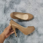 12cm Classic Patent Leather Shallow Slip-On High Heels
