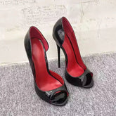 14cm/16cm Shallow Out Fetish Shoes