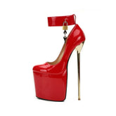 22cm Thin Stiletto Metal High Heels