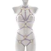Sexiest Sexy Bodysuit Sex HubLai Harness Lingerie Black Teddy