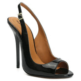 13cm Peep Toe High Heels Sandals