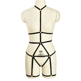 Strapy Sexy Bodysuit Black Bondage Harness Lingerie Couples Teddy