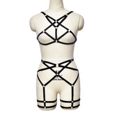 Wife Womens Black Bodysuit Sex HubLai Lingerie Harness Black Teddy