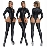 Pleather Bodysuit