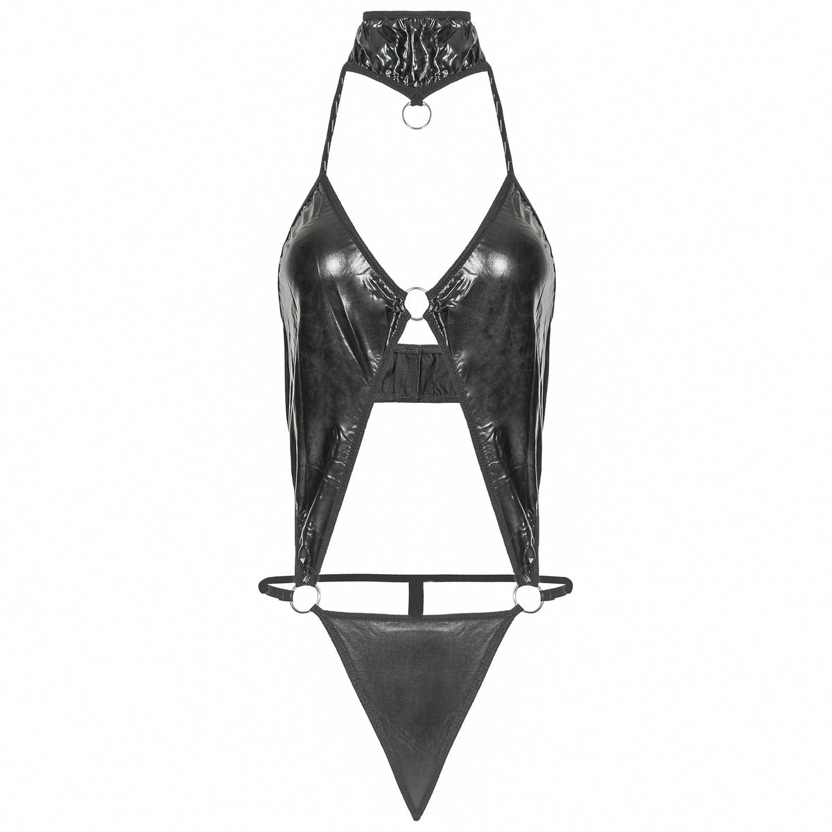 Crotchless Bodysuit Vinyl