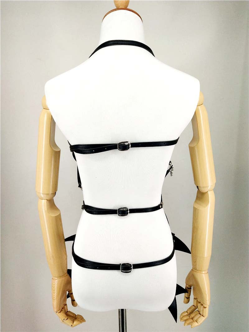 HubLai Leather Body Harness