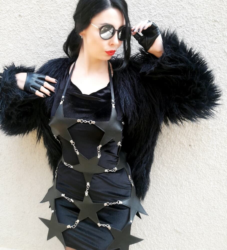 HubLai Leather Body Harness