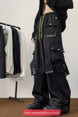 Loose Hip Hop Multi Pockets Men Jogger Pants