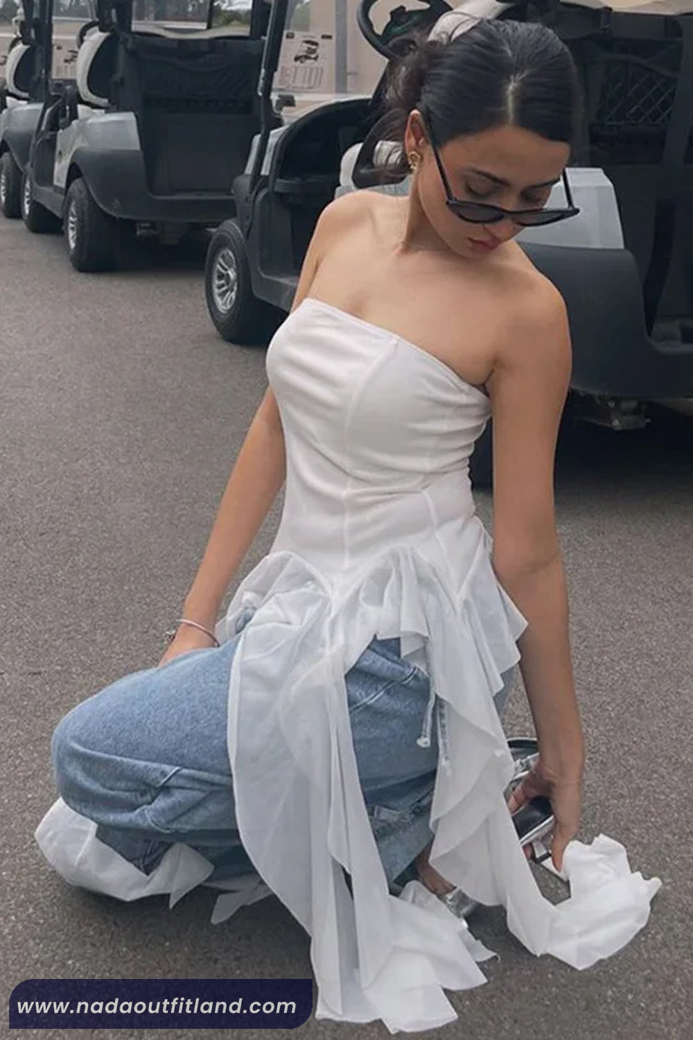 Sexy Off Shoulder Halter Neck Crop Tops