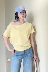 Short Sleeve Off Shoulder Summer Shirts