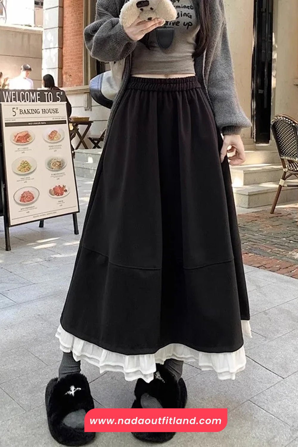 High Waist Loose Elegant A-Line Skirts