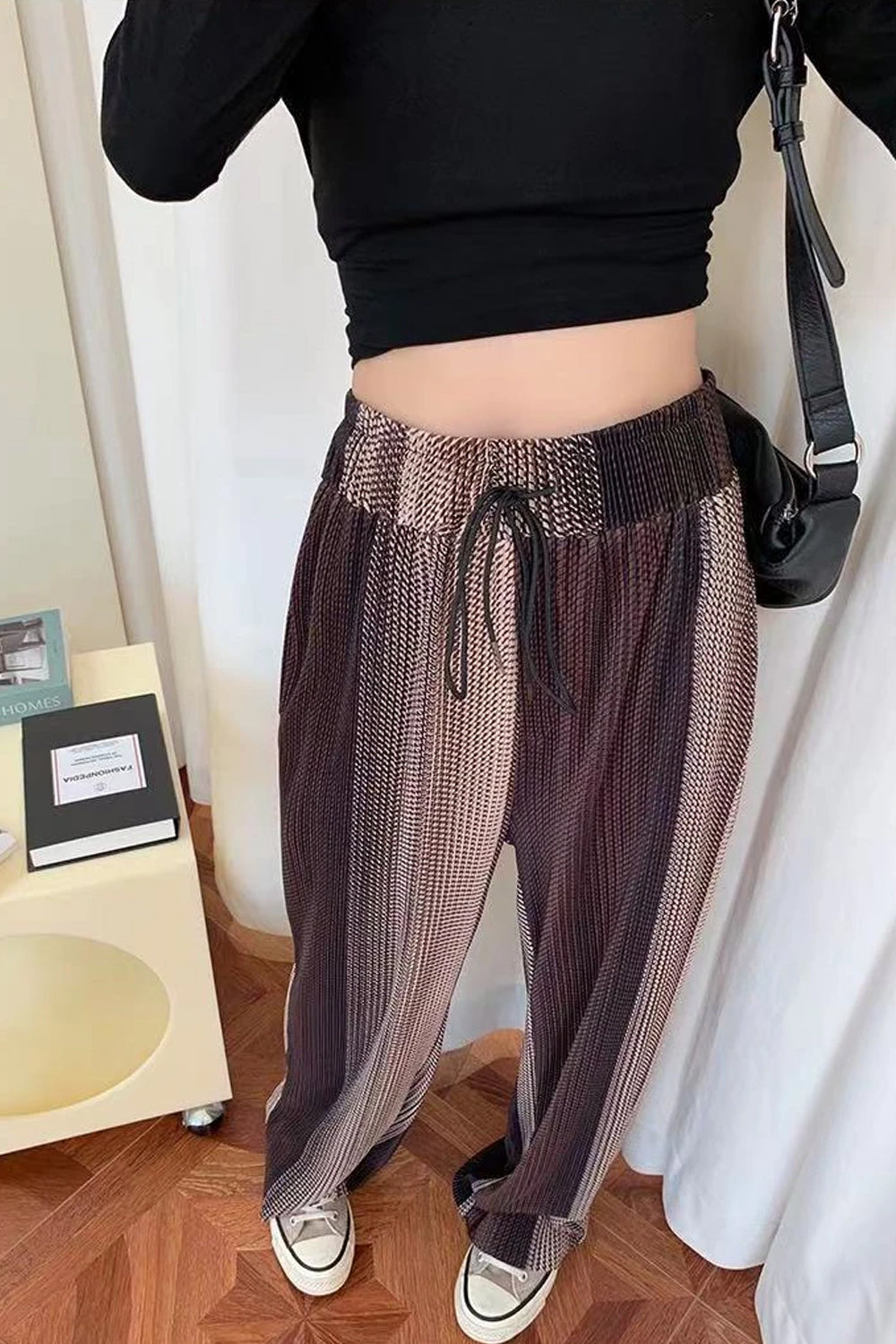 Loose Vintage Tie Dye Summer Pants