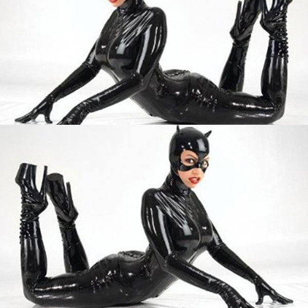 Leather Bodysuit HubLai
