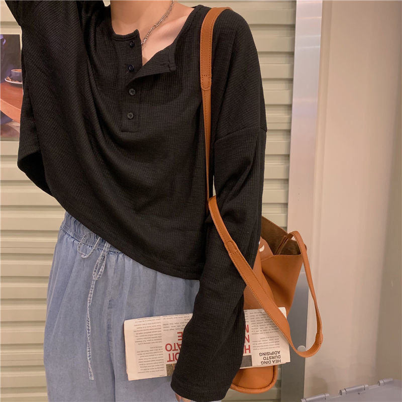 Long Sleeve Stylish Simple Shirt