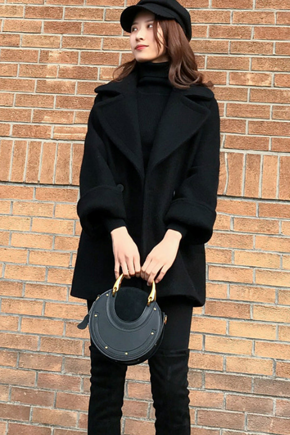 Retro Wool Blends Thickening Coat