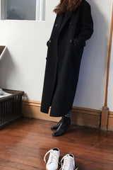 Long Sleeve Winter Woolen Coat Jacket