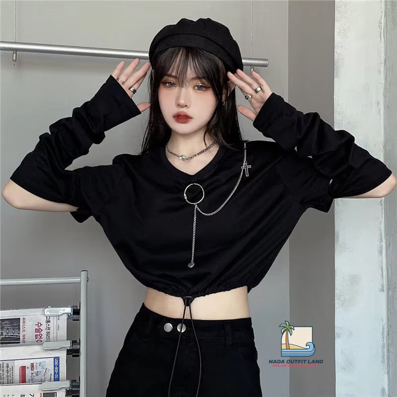 Sexy Removable Sleeve Casual Slim Shirts