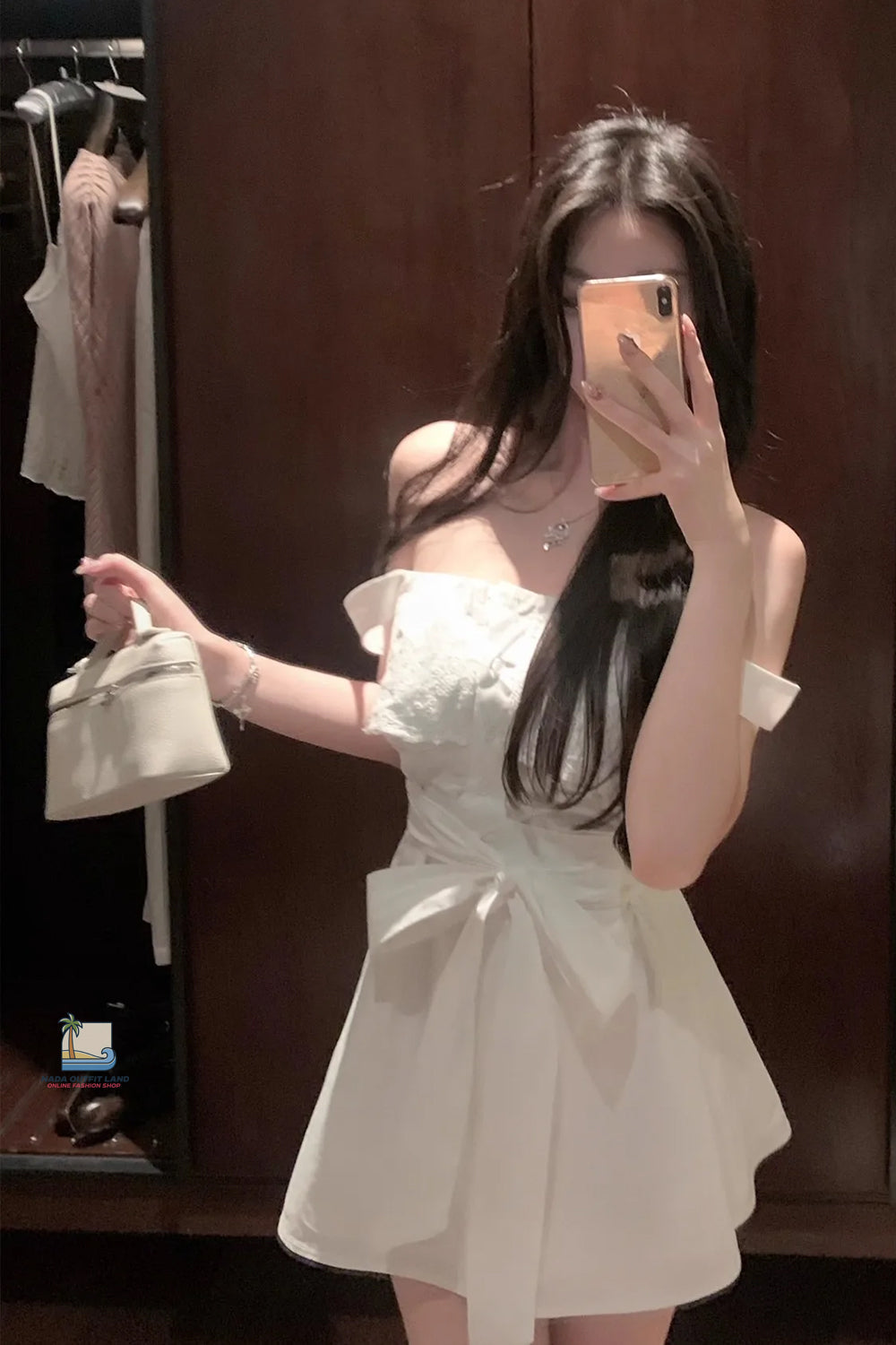 Sweet Princess Spaghetti Strap Slim Mini Dress