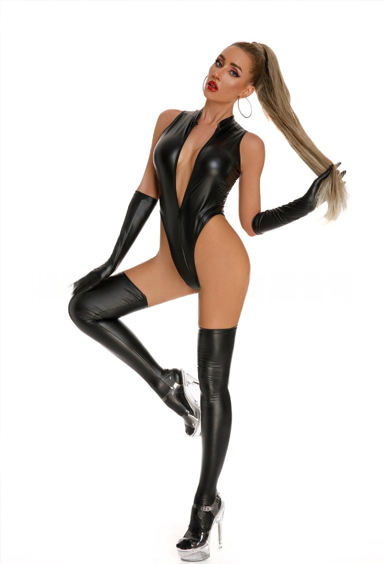 Leather Bodysuits For Women