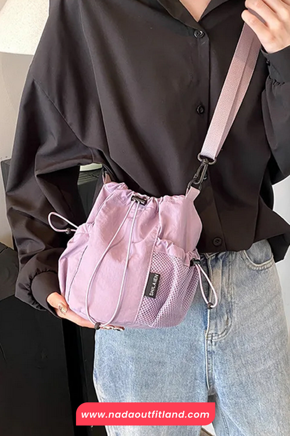 Cute Casual Versatile Bucket Bag
