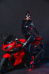Leather Bodysuit HubLai