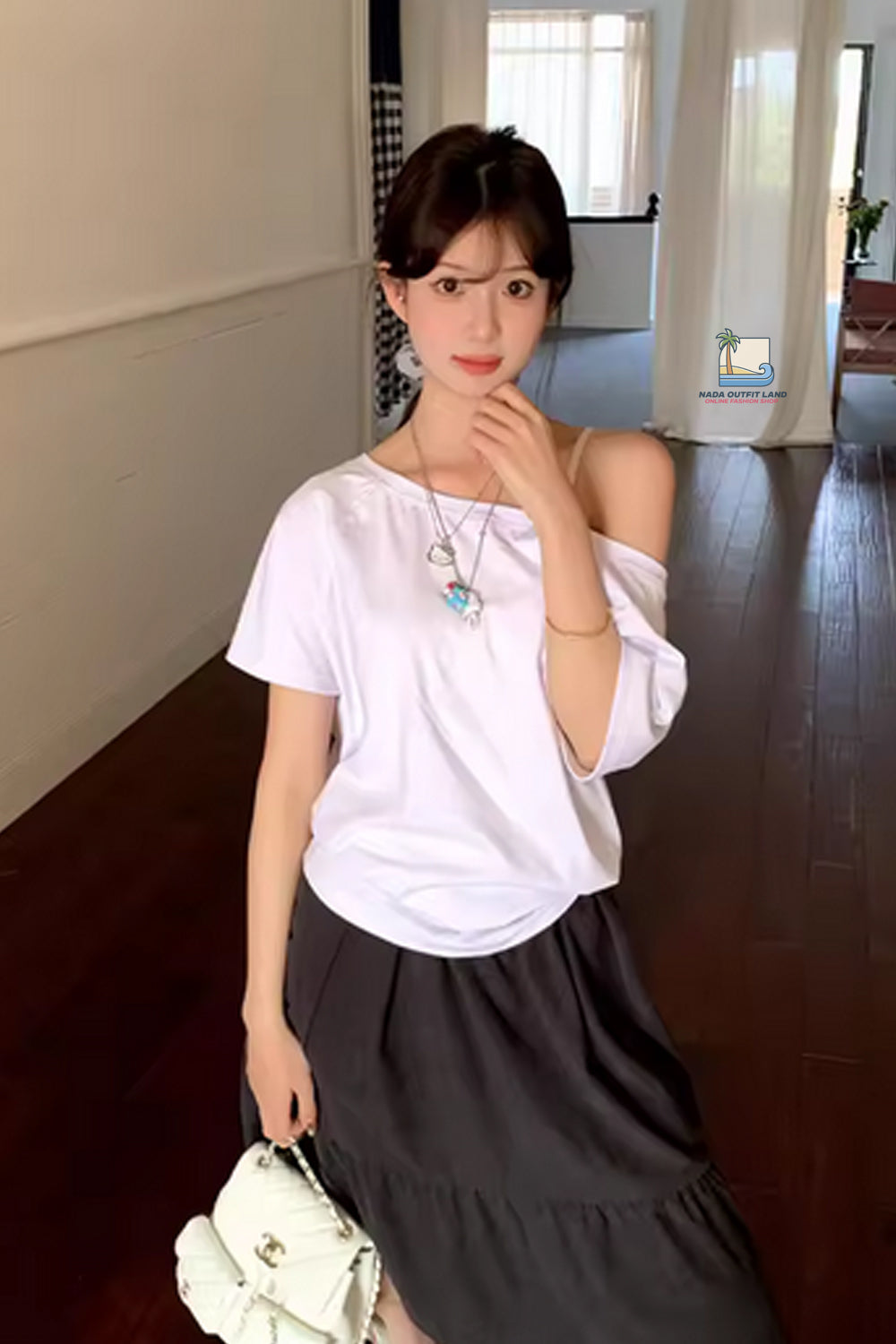 Short Sleeve Off Shoulder Summer Shirts