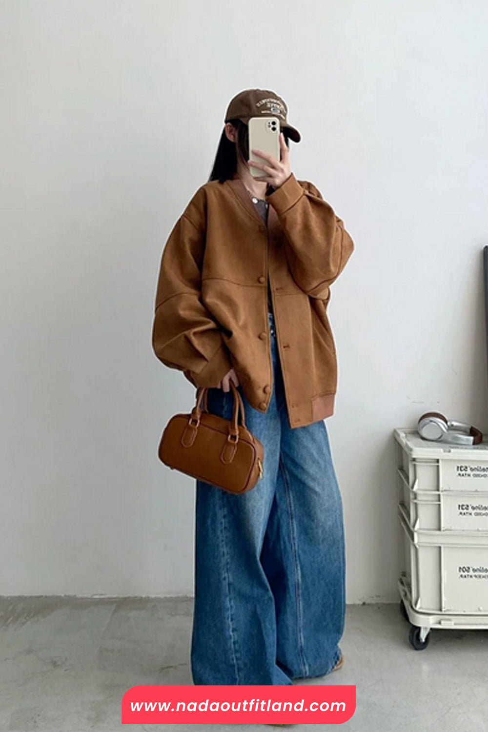 Long Sleeve Vintage Suede Coat Jacket